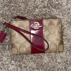 Coach wristlet